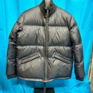 8943 Lacoste Men's Black Puffer Jacket
